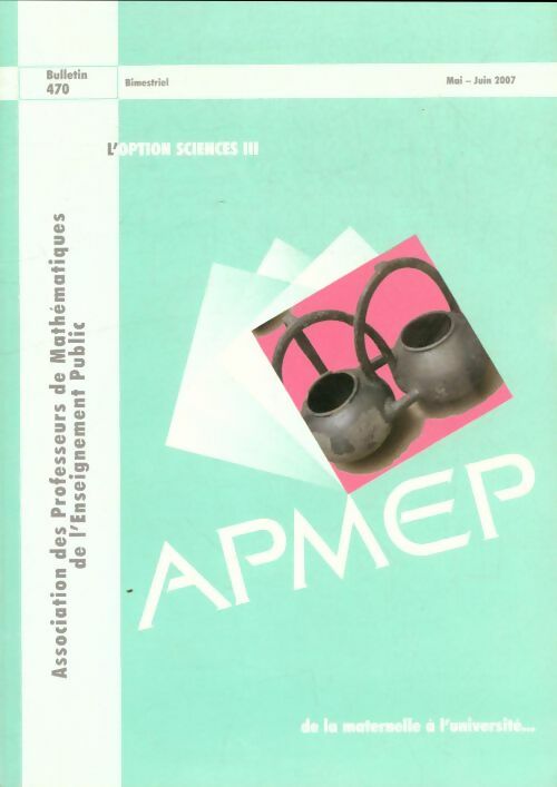 Livrenpoche : Bulletiin APMEP N°470 - Collectif - Livre