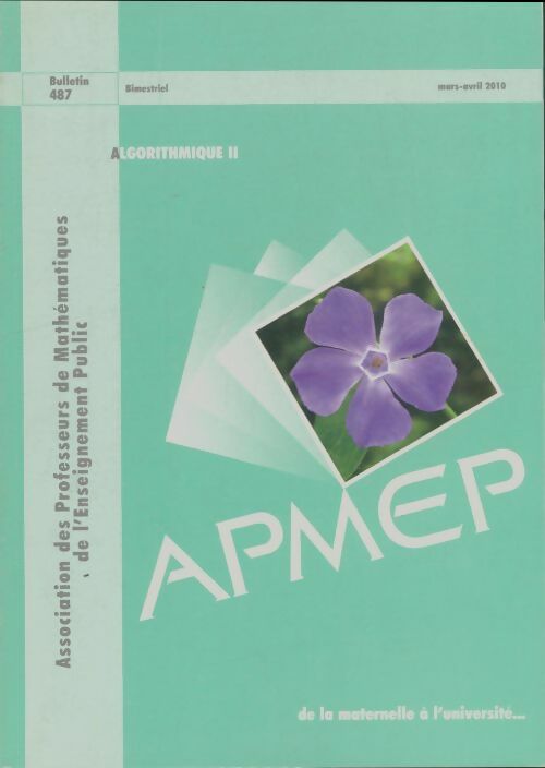Livrenpoche : Bulletin APMEP n°487 - Collectif - Livre