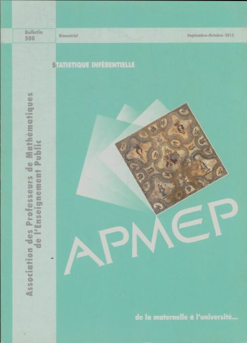 Livrenpoche : Bulletin APMEP n°500 - Collectif - Livre