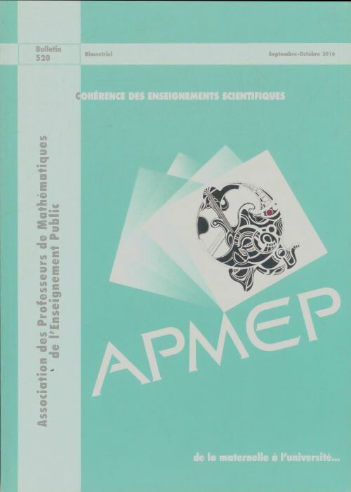 Livrenpoche : Bulletin APMEP n°520 - Collectif - Livre
