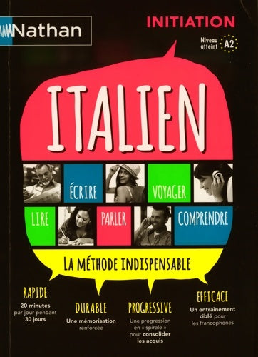 Livrenpoche : Italien- livre initiation - Collectif - Livre