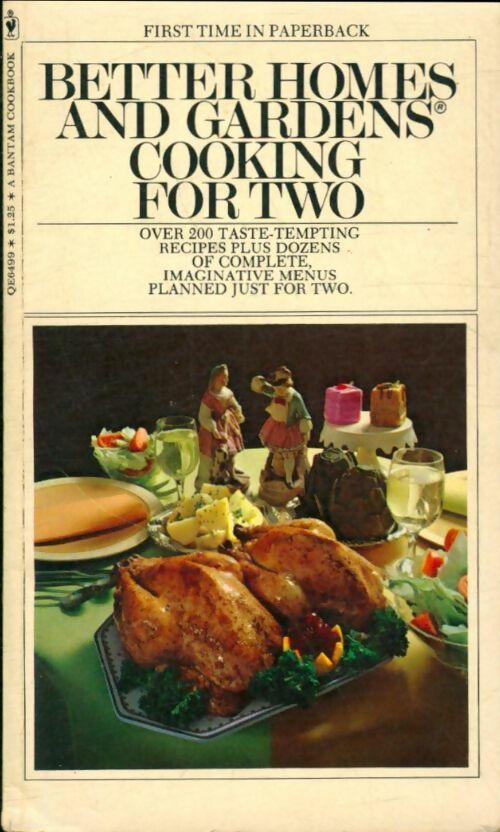 Livrenpoche : Cooking for two - Better Homes, Gardens - Livre