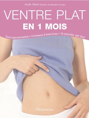 Livrenpoche : Ventre plat en 1 mois - Aude Véret - Livre
