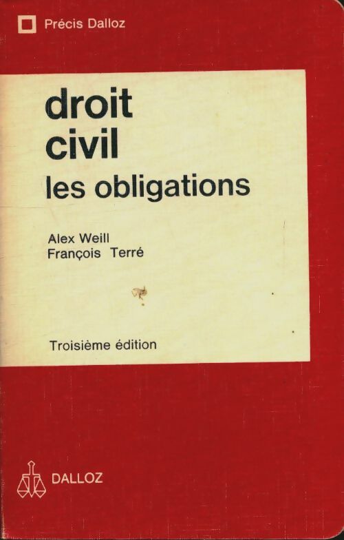 Livrenpoche : Droit civil. Les obligations - François Terré - Livre
