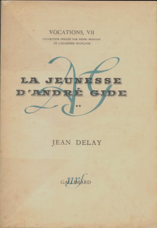 Livrenpoche : La jeunesse d'André Gide Tome II - Jean Delay - Livre
