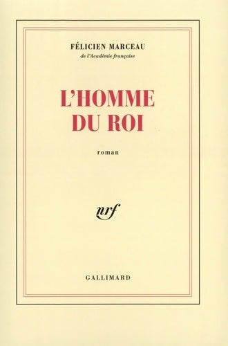 Livrenpoche : L'homme du roi - F. Marceau - Livre
