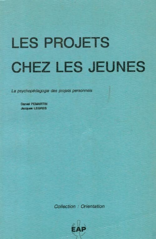 Livrenpoche : Les projets chez les jeunes - Daniel Pemartin - Livre