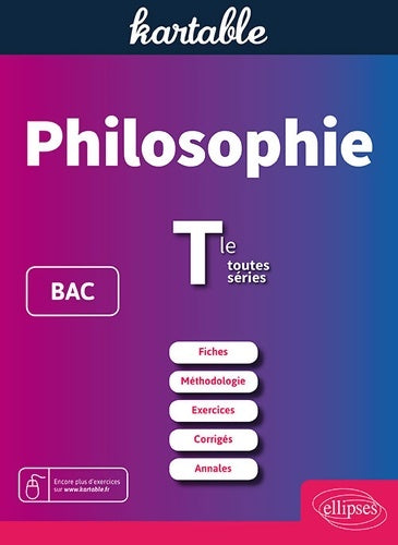 Livrenpoche : Philosophie bac et Terminale toutes séries - Kartable - Livre