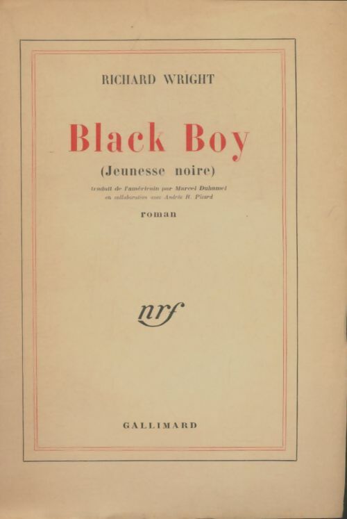 Livrenpoche : Black boy - Richard Wright - Livre