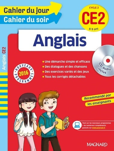 Livrenpoche : Cahier du jour/cahier du soir anglais CE2 - nouveau programme 2016 - Violaine Bellone - Livre