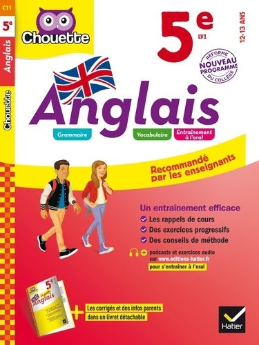 Livrenpoche : Anglais 5e - LV1 (a1+ a2) : Cahier d'entraînement et de révision - Nicole Nemni-Nataf - Livre