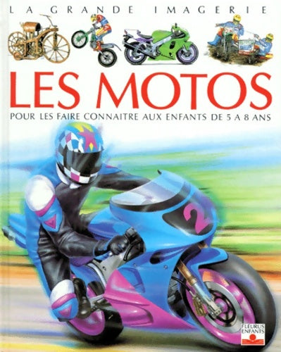 Livrenpoche : Les motos : Pour les faire connaître aux enfants de 5 à 8 ans - Emilie Beaumont - Livre