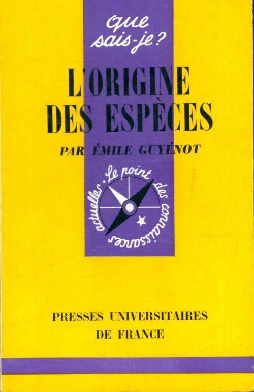 Livrenpoche : L'origine des espèces - Jules Carles, Paul Cassagnes - Livre
