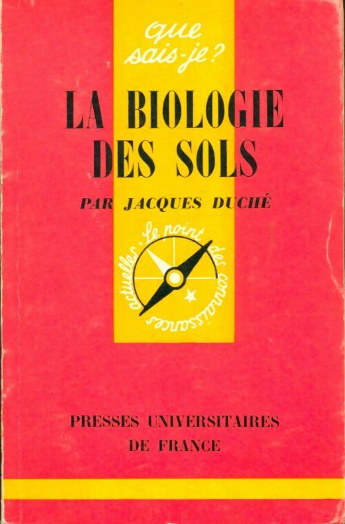 Livrenpoche : La biologie des sols - Jacques Duché - Livre