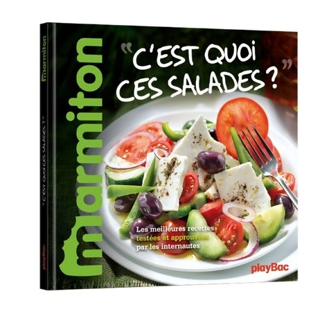 Livrenpoche : Recettes c'est quoi ces salades ? le meilleur de marmiton - Clémence Meunier - Livre