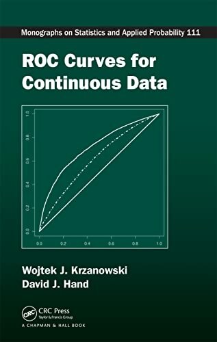 Livrenpoche : ROC curves for continuous data - David J. Hand - Livre