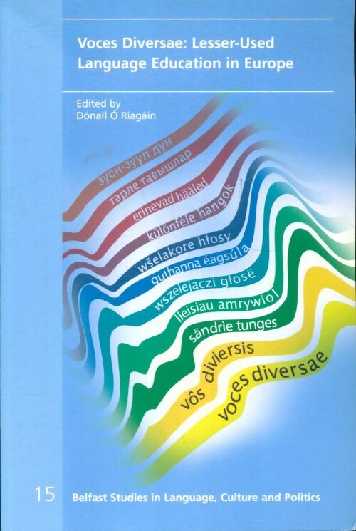 Livrenpoche : Voces diversae : Lesser-used language éducation in Europe - Donall O Riagain - Livre