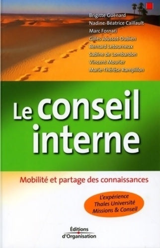 Livrenpoche : Le conseil interne : Mobilité et partage des connaissances - Brigitte Guénard - Livre