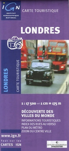 Livrenpoche : Londres carte routière 1 : 17500 - Collectif - Livre