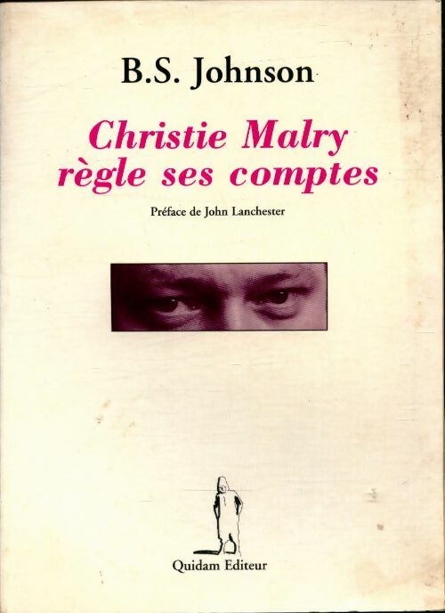 Livrenpoche : Christie marly règle ses comptes - B-S Johnson - Livre
