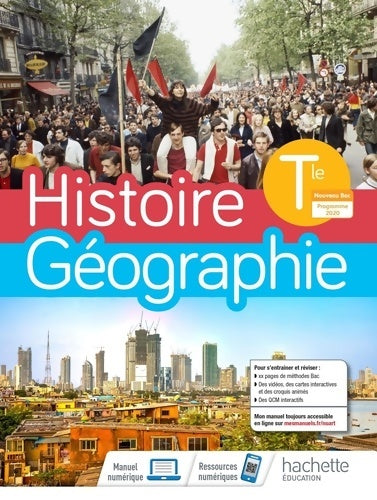 Livrenpoche : Histoire-géographie terminales compilation - livre élève - ed. 2020 - Riselaine Chapel - Livre
