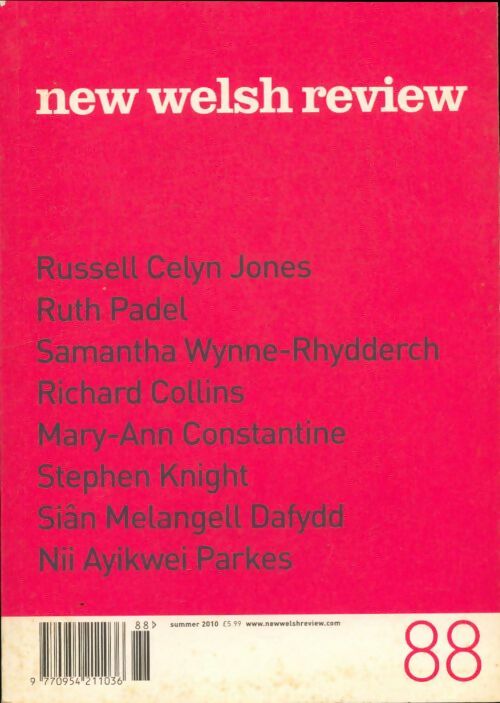 Livrenpoche : New Welsh review n°88 - Collectif - Livre