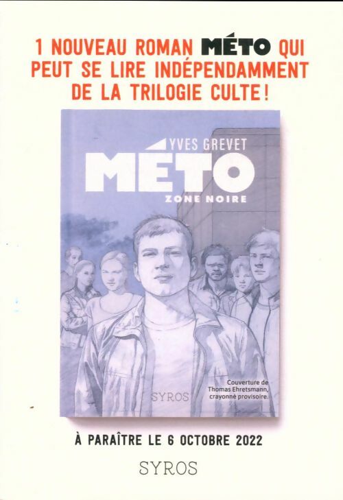 Livrenpoche : Méto zone noire - Yves Grevet - Livre