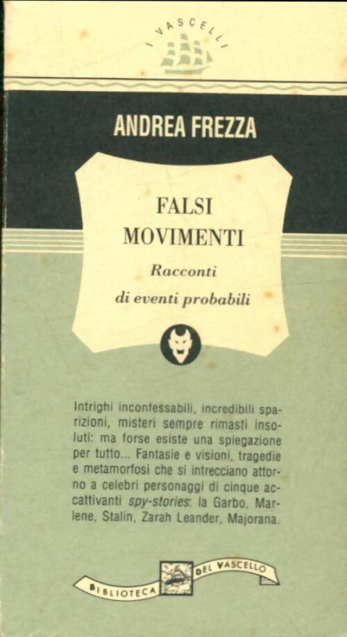 Livrenpoche : Falsi movimenti - Andrea Frezza - Livre