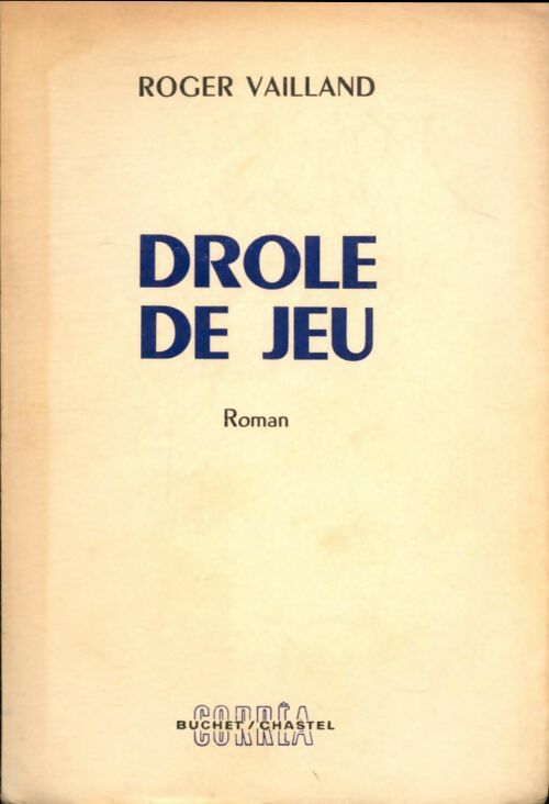 Livrenpoche : Drôle de jeu - Roger Vailland - Livre