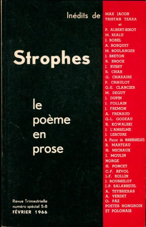 Livrenpoche : Strophes n°5-8 - Collectif - Livre