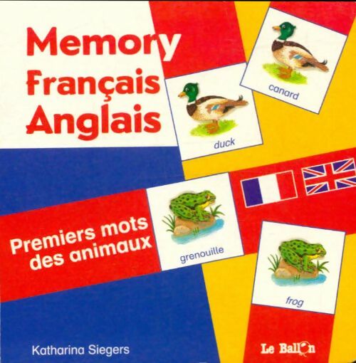 Livrenpoche : Memory français anglais - Katharina Siegers - Livre