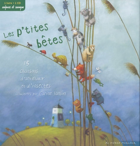 Livrenpoche : Les P'tites bêtes - 15 chansons d'animaux et d'insectes - Various - Livre