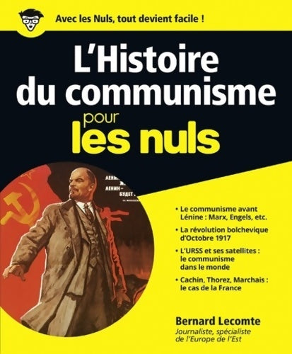 Livrenpoche : L'histoire du communisme pour les nuls grand format - Bernard Lecomte - Livre