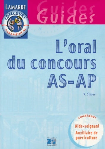Livrenpoche : L'oral du concours AS-AP - V. Sibler - Livre