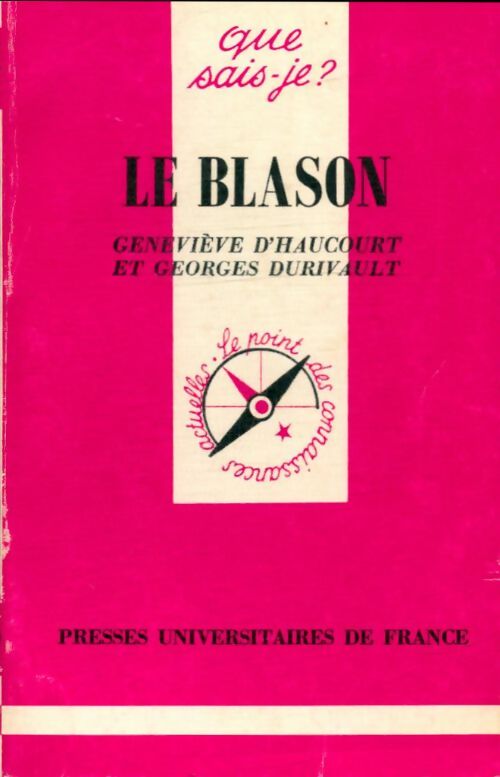 Livrenpoche : Le blason - Geneviève D'Haucourt - Livre