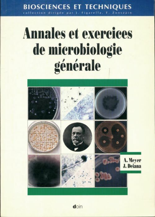 Livrenpoche : Annales et exercices de microbiologie générale - Alphonse Meyer - Livre
