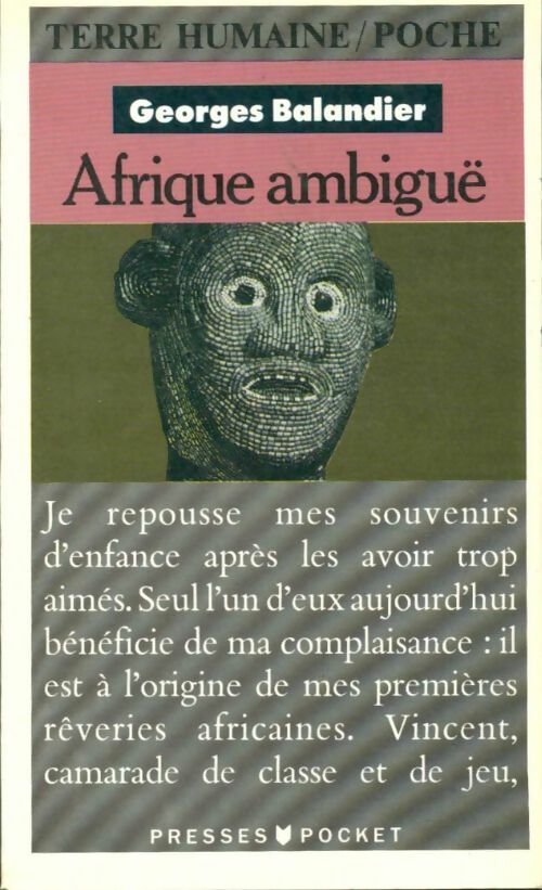 Livrenpoche : Afrique ambiguë - Georges Balandier - Livre