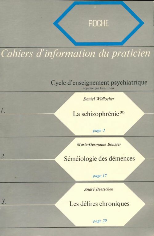 Livrenpoche : Cahiers d'enseignement du praticien : La schizophrénie - Collectif - Livre