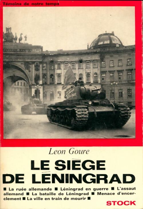 Livrenpoche : Le siège de Leningrad - Léon Goure - Livre