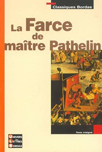 Livrenpoche : La farce de maître Pathelin - Inconnu - Livre