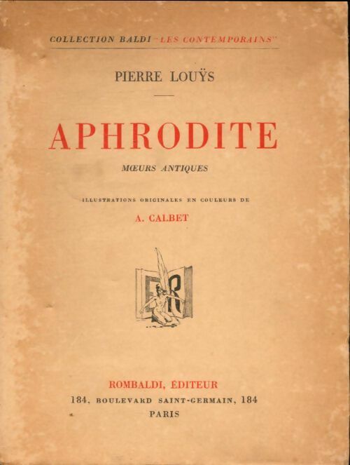 Livrenpoche : Aphrodite - Pierre Louÿs - Livre