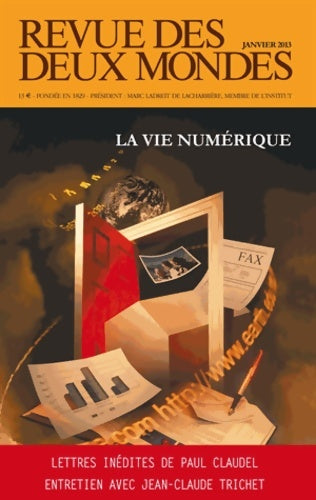 Livrenpoche : Revue des deux mondes janvier 2013 - Collectif - Livre