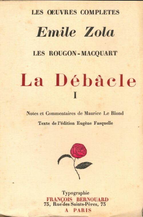 Livrenpoche : La débâcle Tome I - Emile Zola - Livre