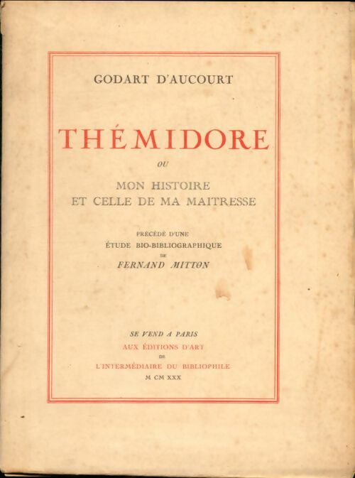Livrenpoche : Themidore - Godart D'Aucourt - Livre