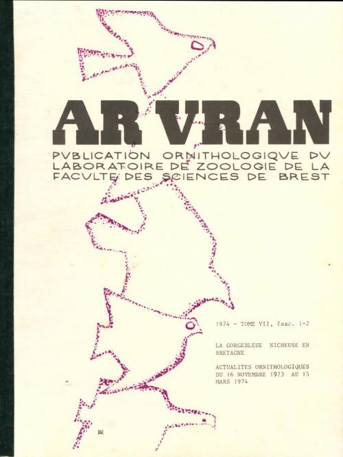 Livrenpoche : Ar vran Tome VII fascicule I-II - Collectif - Livre