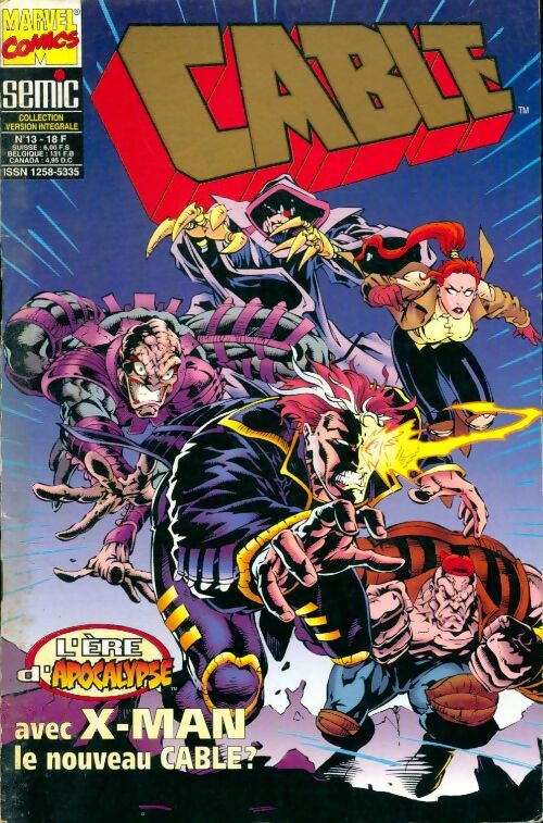 Livrenpoche : Cable n°13 : L'ère d'Apocalypse - Collectif - Livre