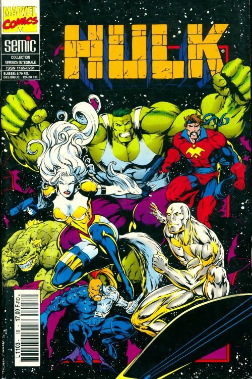 Livrenpoche : Hulk - version intégrale n°18 - Collectif - Livre