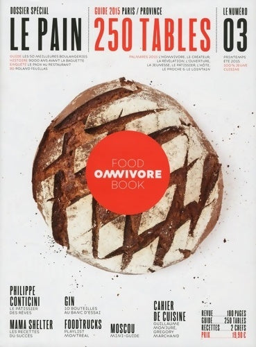Livrenpoche : Omnivore food book - numéro 3 le pain - Luc Dubanchet - Livre
