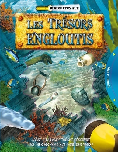 Livrenpoche : Les trésors engloutis : Grâce à ta lampe torche découvre les trésors perdus au fond des mers l=239mm - Saviour Pirotta - Livre