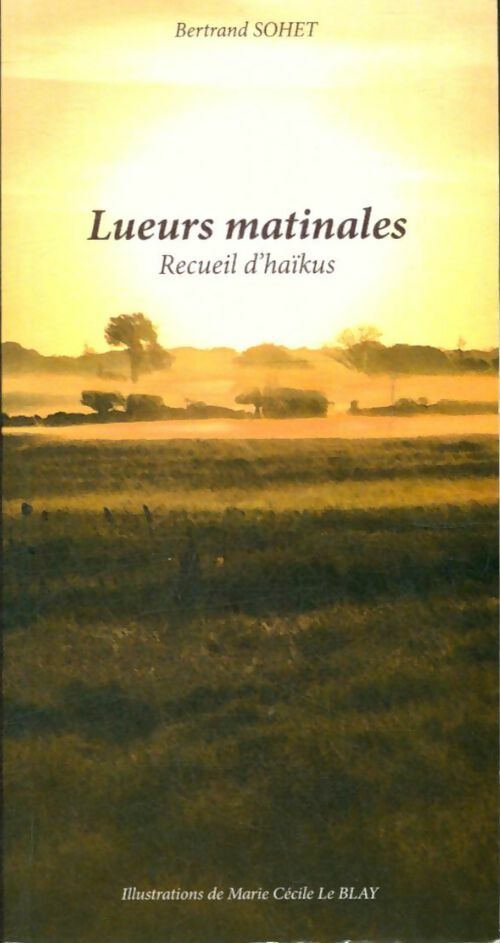 Livrenpoche : Lueurs matinales : Recueil d'haïkus - Bertrand Sohet - Livre